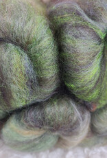 A Woolly Nest 4oz Batts Dark Green