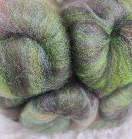 A Woolly Nest 4oz Batts Dark Green