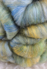 A Woolly Nest 4oz Batts Green and Blue