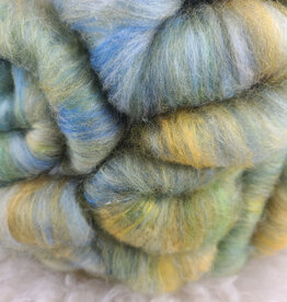 C A Woolly Nest 4oz Batts Green and Blue