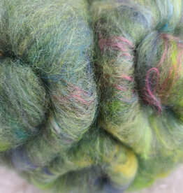 A Woolly Nest 4oz Batts Light Green