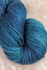Palouse Yarn BFL + Silk Lace 100g Cerulean