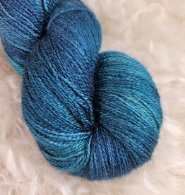 Palouse Yarn BFL + Silk Lace 100g Cerulean