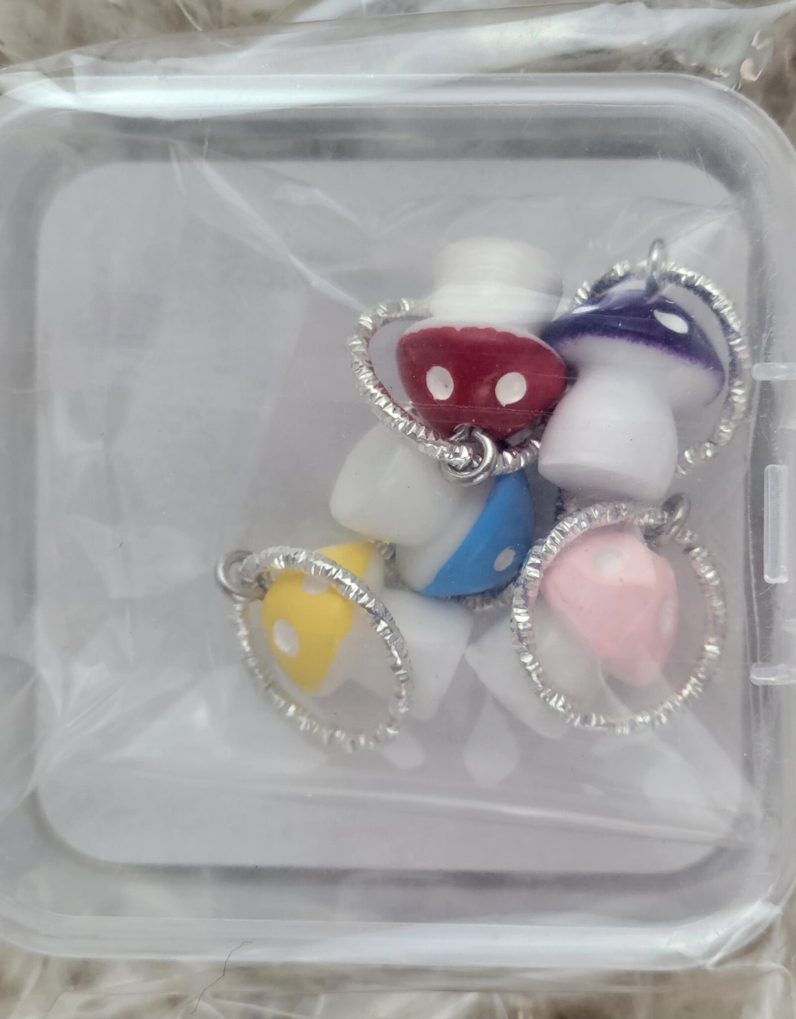 Mushroom Stitch Marker