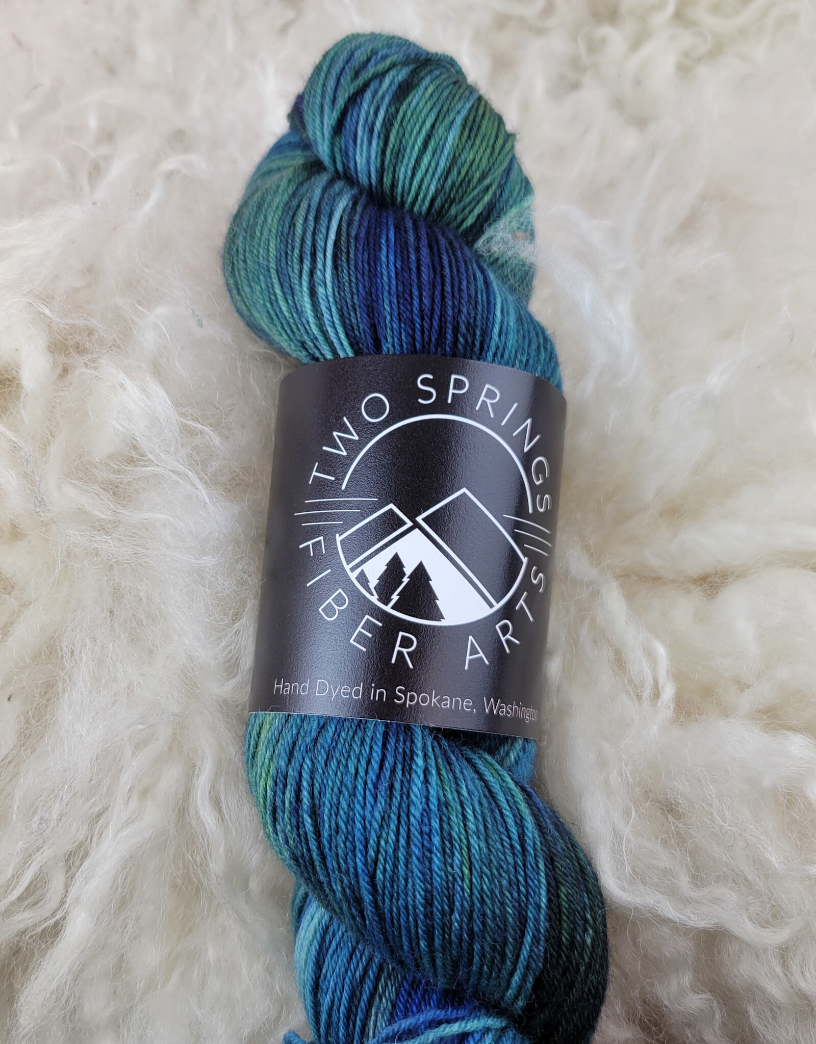 Two Springs Fiber Two Springs Fiber Arts Pudget Sound Sock