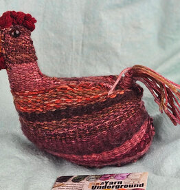 Emotional Support Chicken Weaving Class
