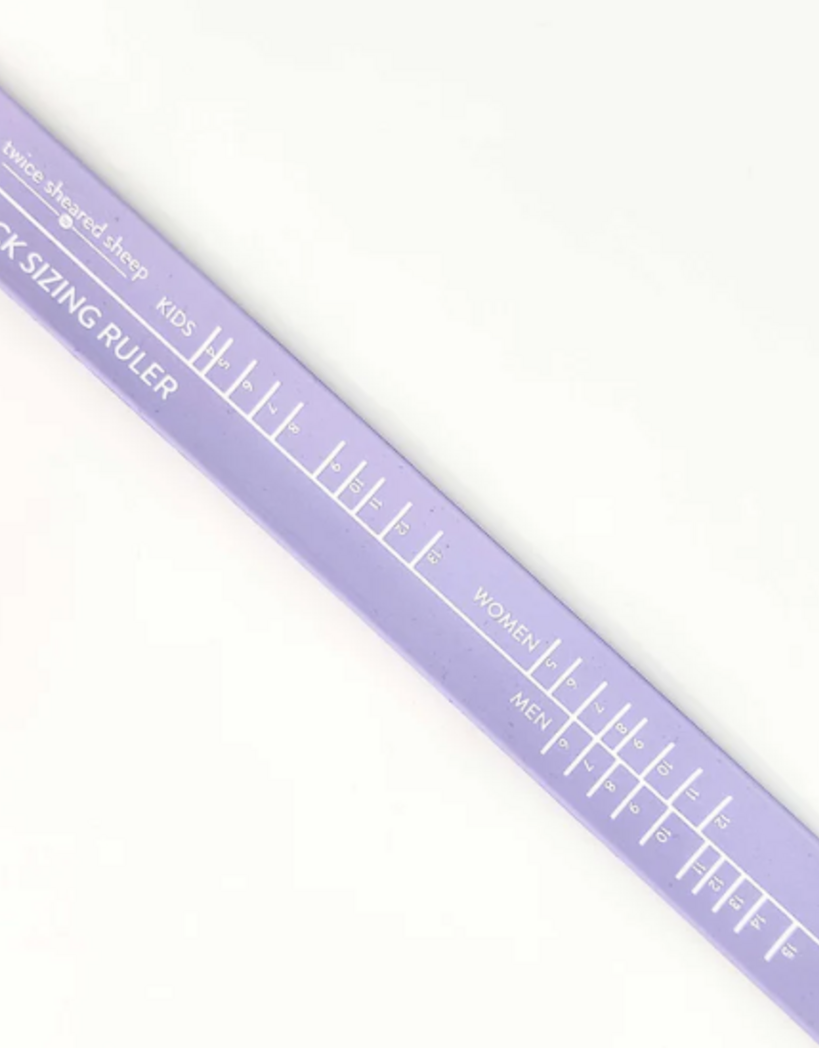 Sock Ruler slap bracelet Lavender