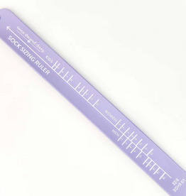Sock Ruler slap bracelet Lavender
