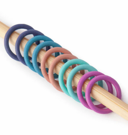 Stitch Markers L Simple Rainbow