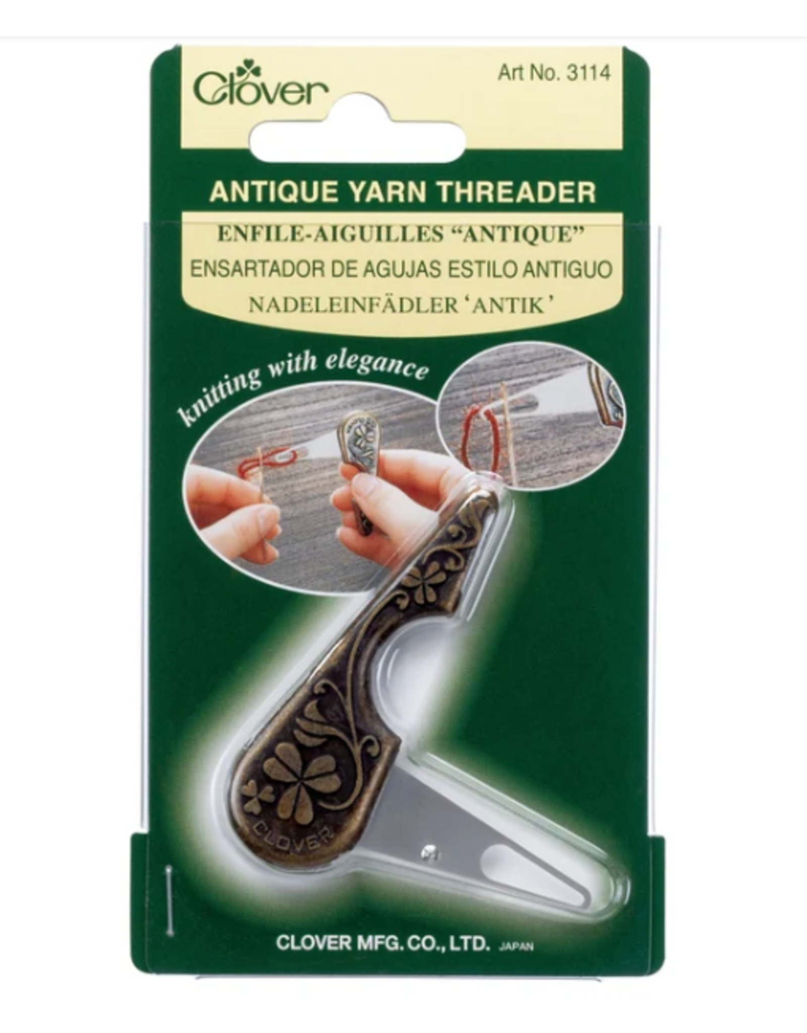 Antique Yarn Threader 3114