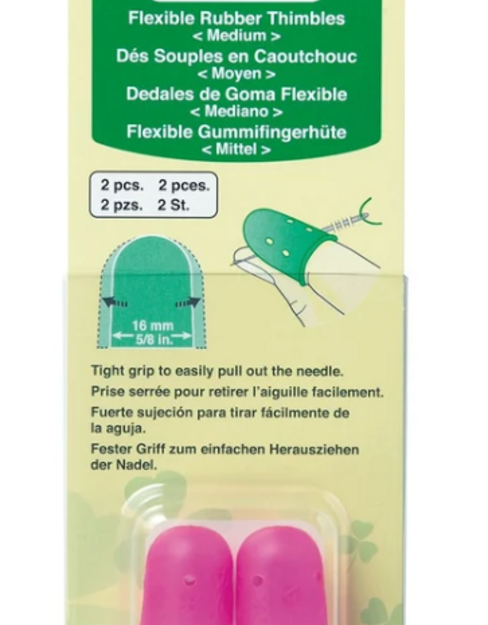 Flex Rubber Thimble Medium 6031