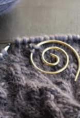 Cable Needle Spiral Gold