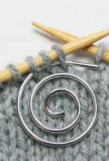 Cable Needle Spiral Silver
