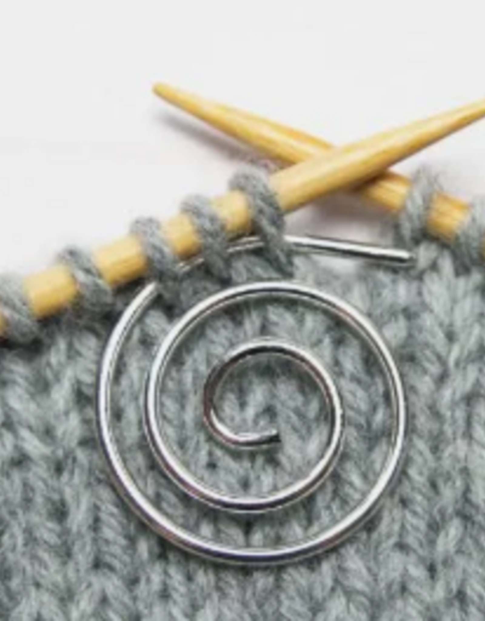 Cable Needle Spiral Silver