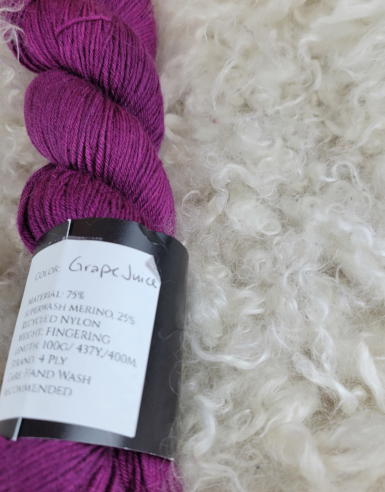 Two Springs Fiber Two Springs Fiber Arts Grape Juice Sock