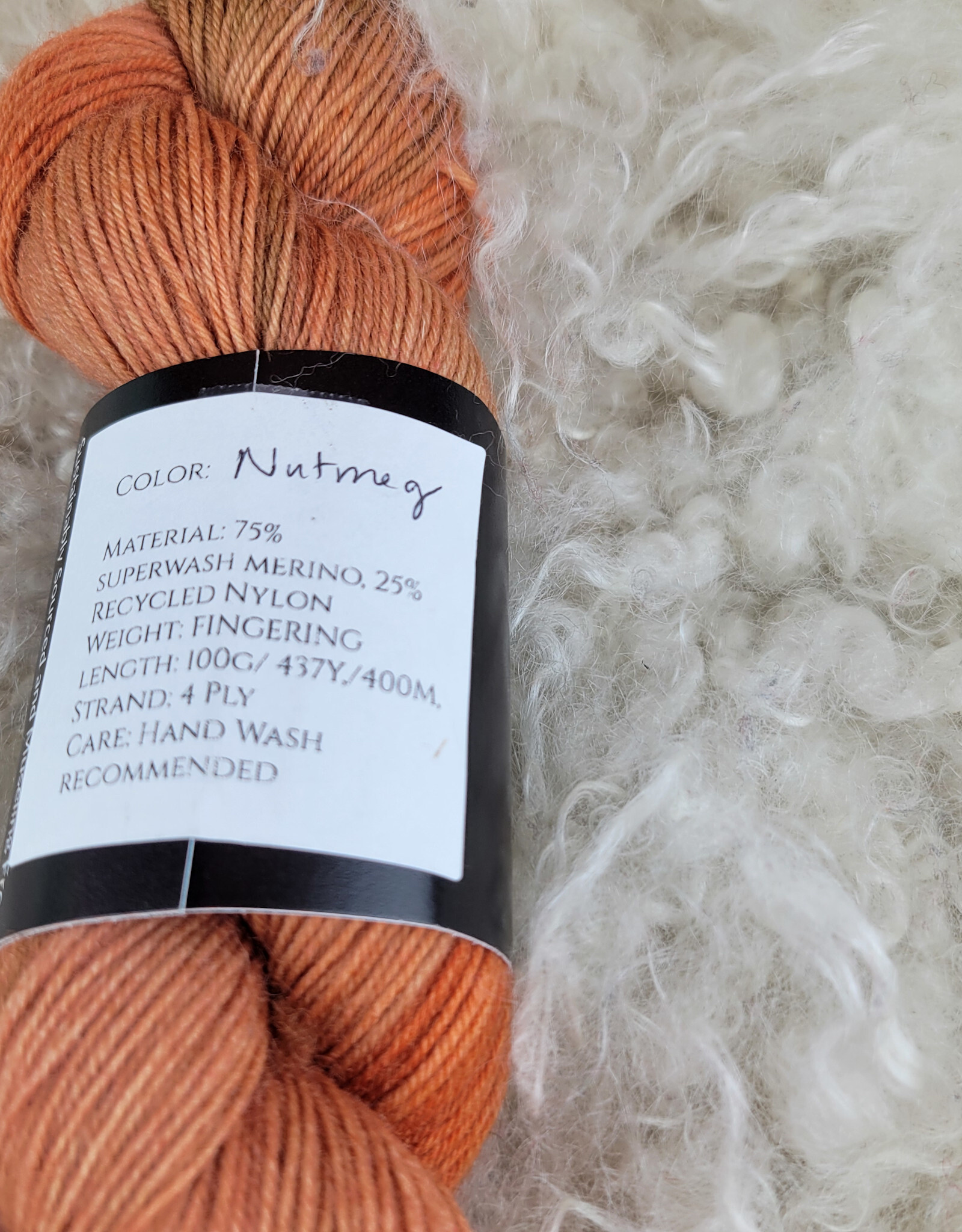 Two Springs Fiber Two Springs Fiber Arts Nutmeg Sock
