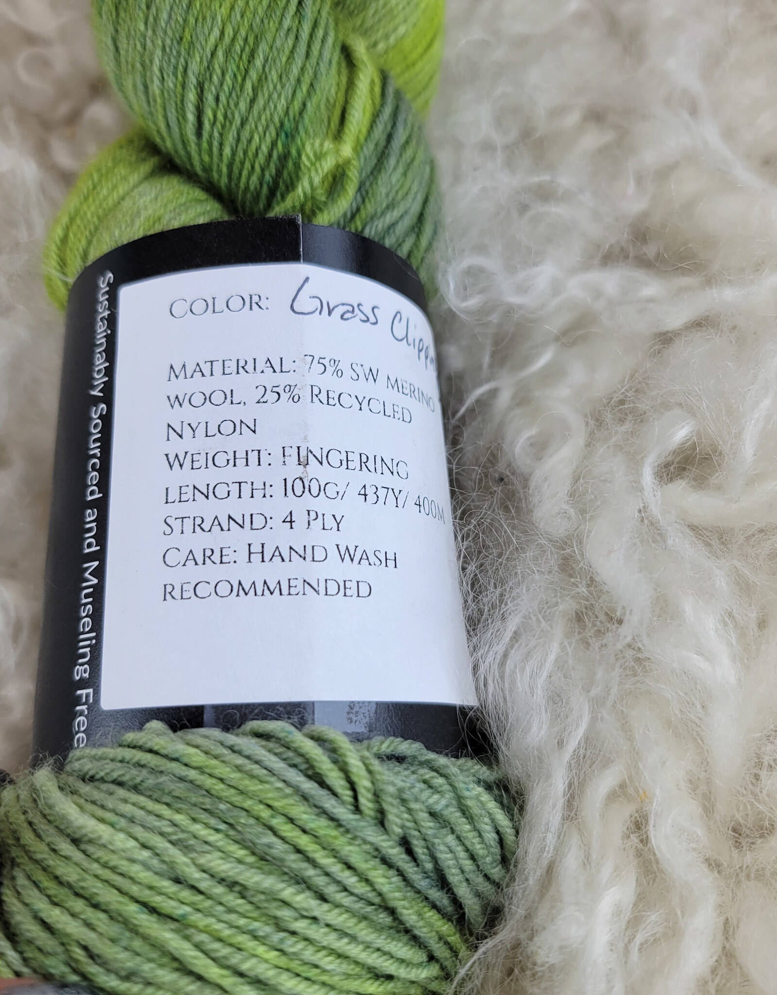 Two Springs Fiber Two Springs Fiber Arts Grass Clippings  Fingering