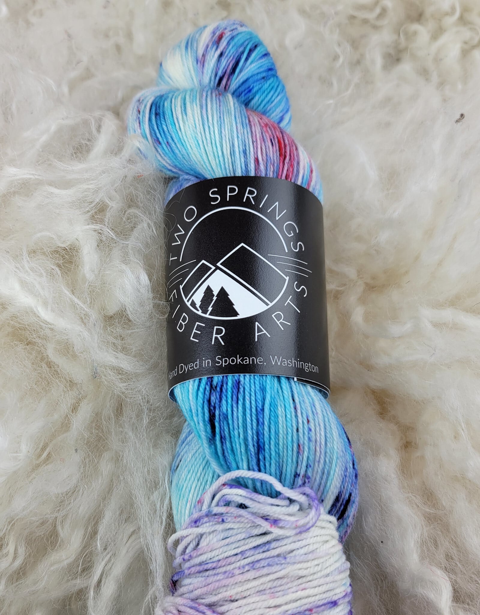 Two Springs Fiber Two Springs Fiber Arts Snow Globe Sock