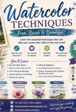 Watercolor Class Sept14th-Oct 5th
