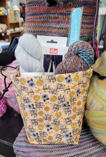A Woolly Nest C A Woolly Nest Small Project Bag Pink I Knit Shit