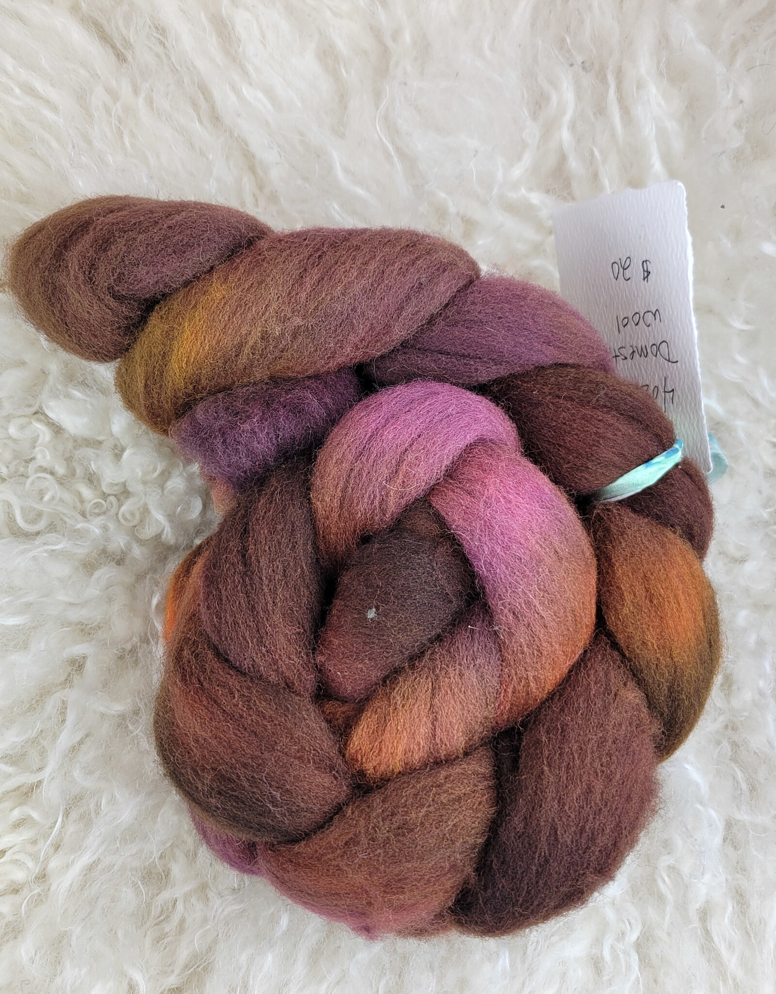 A Woolly Nest A Woolly Nest Domestic Wool Top Browns