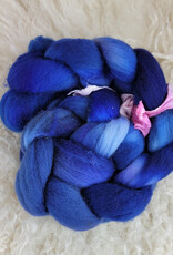 A Woolly Nest A Woolly Nest Falkland Wool Top 4 oz Blues