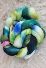 A Woolly Nest A Woolly Nest Falkland Wool Top 4 oz Blues and Greens
