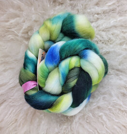 A Woolly Nest A Woolly Nest Falkland Wool Top 4 oz Blues and Greens