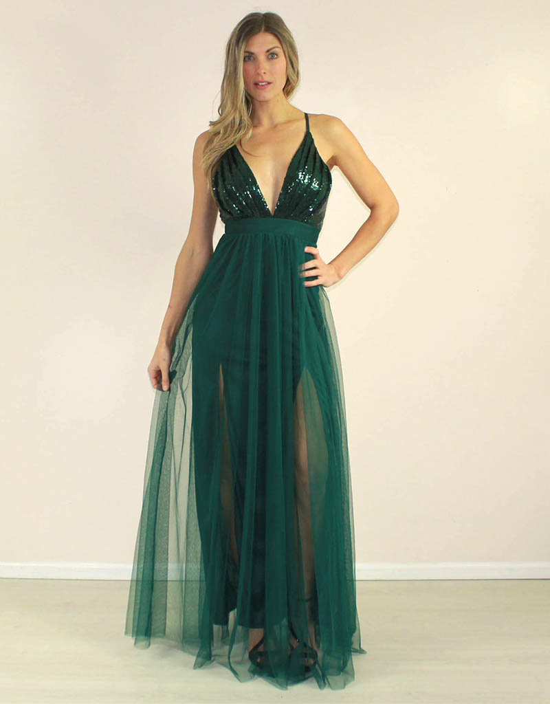 luxxel maxi dress