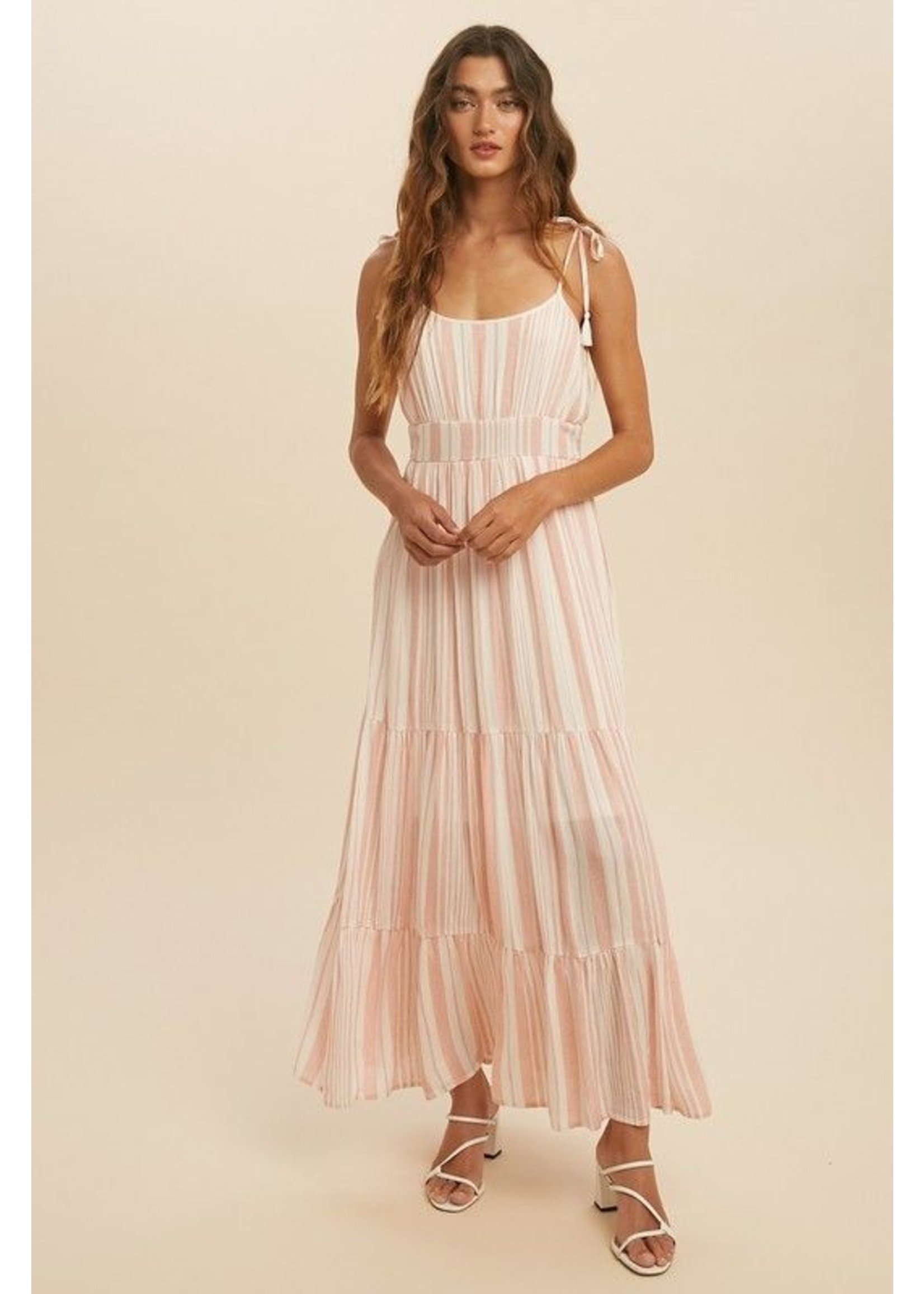 In-Loom Stay Comfy Maxi Dress Coral