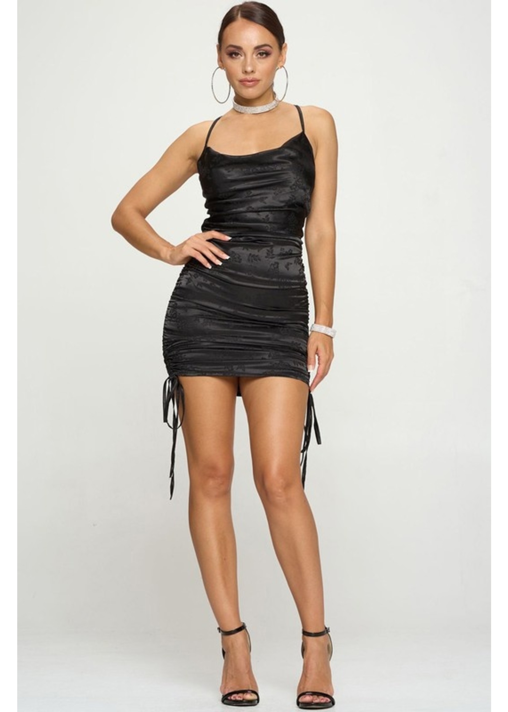 Oh Yes Stand Strong Dress Black