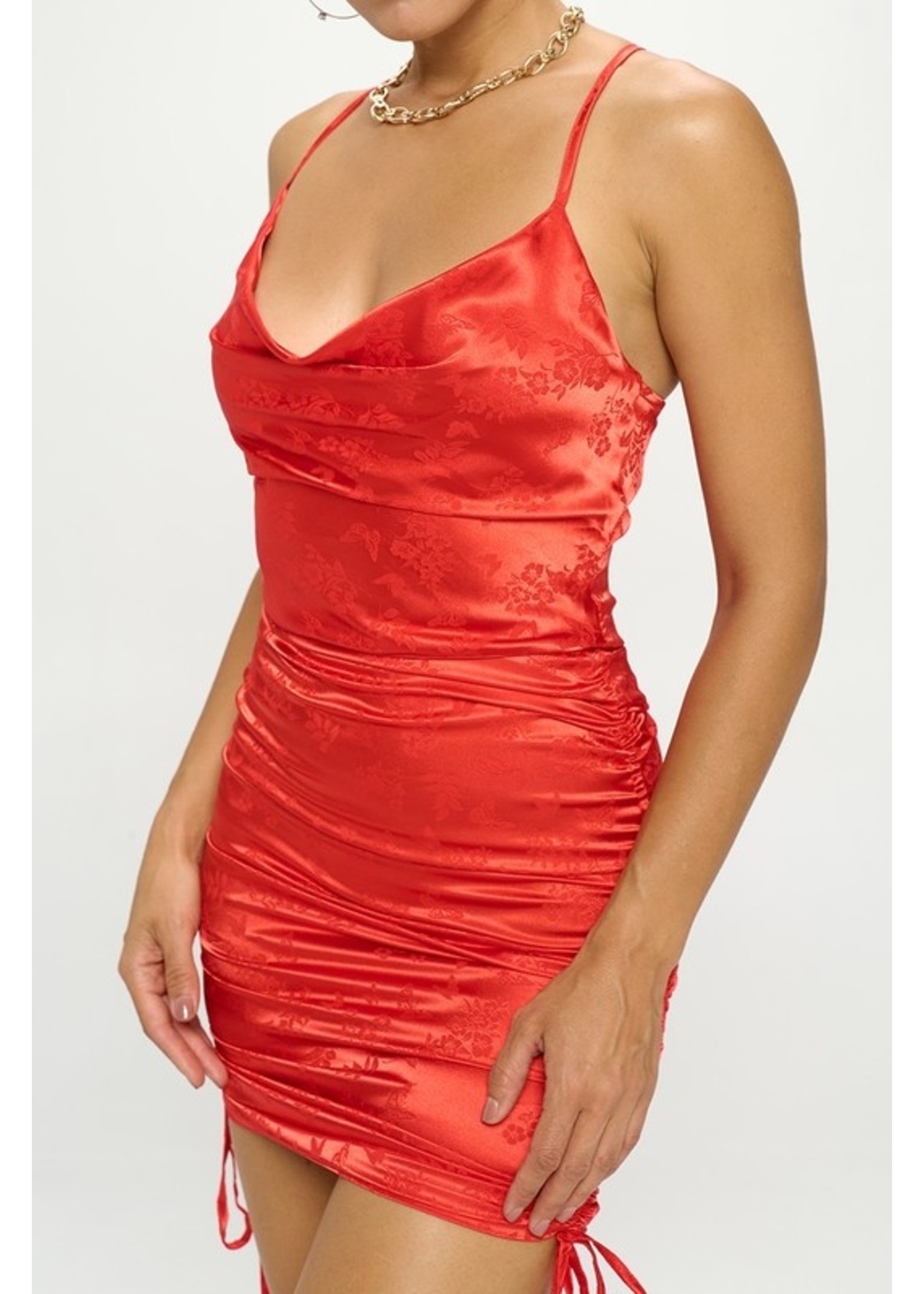 Oh Yes Stand Strong Dress Red