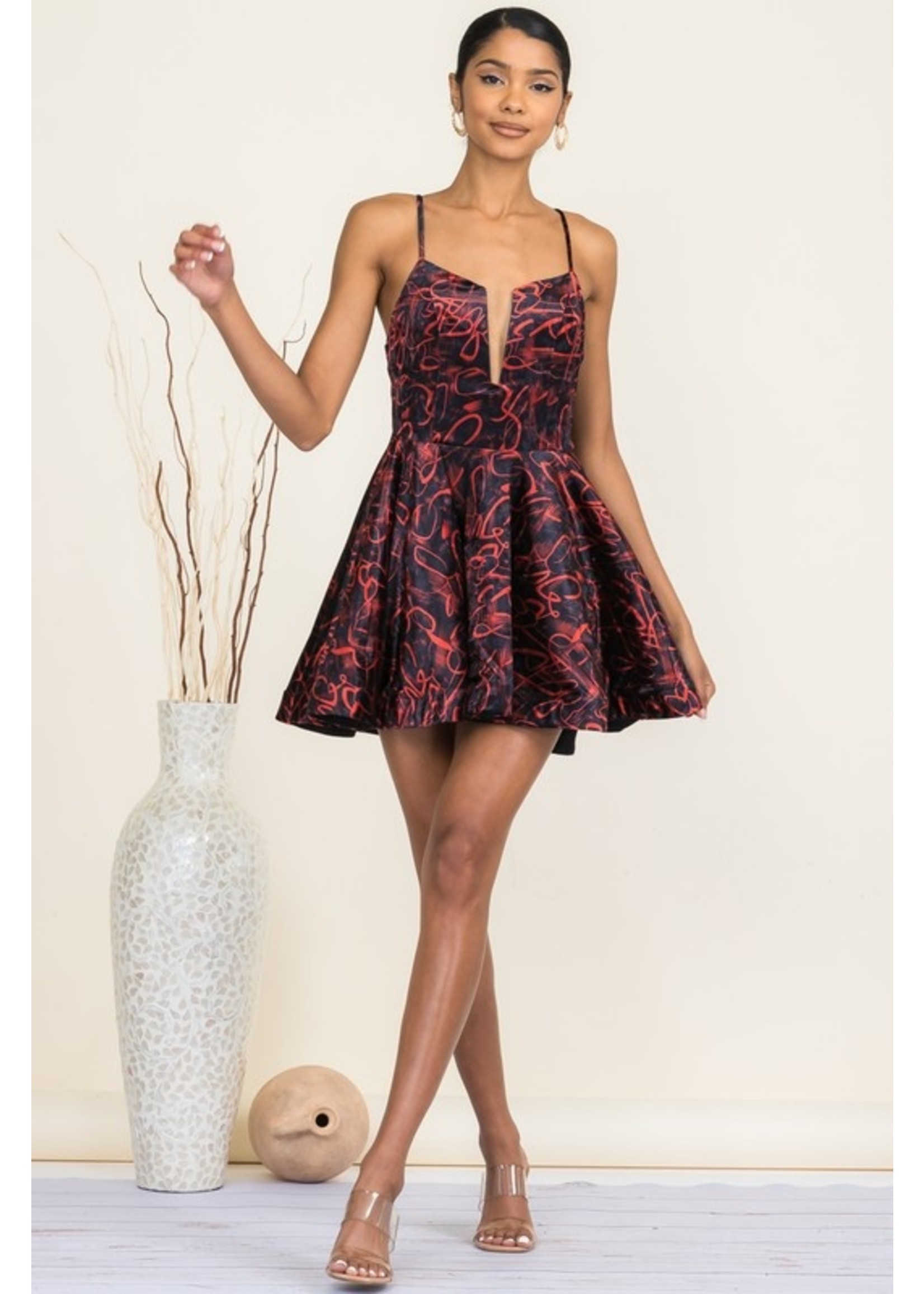 alice and olivia annette dress