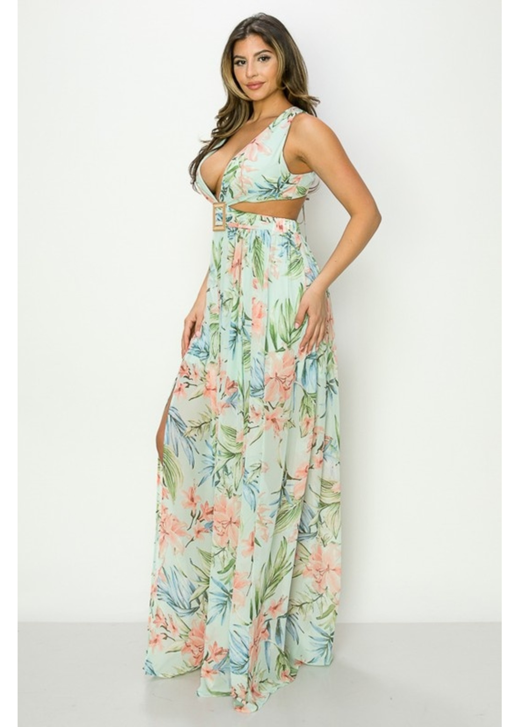 Miss Avenue Beauty By Tropics Dress Mint