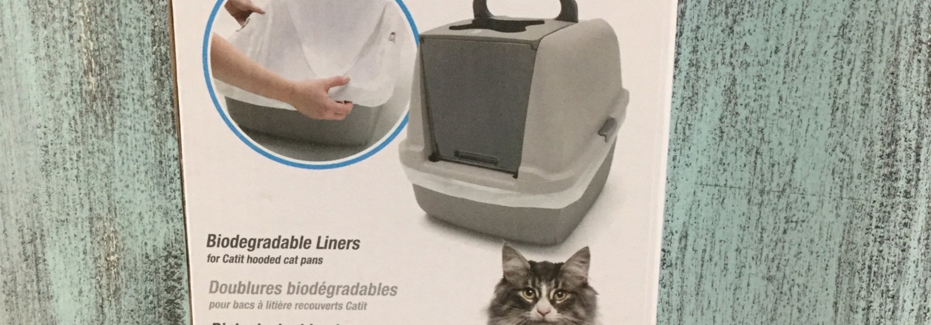 Catit Biodegradable Liner for Hooded Cat Pan, 10-pack