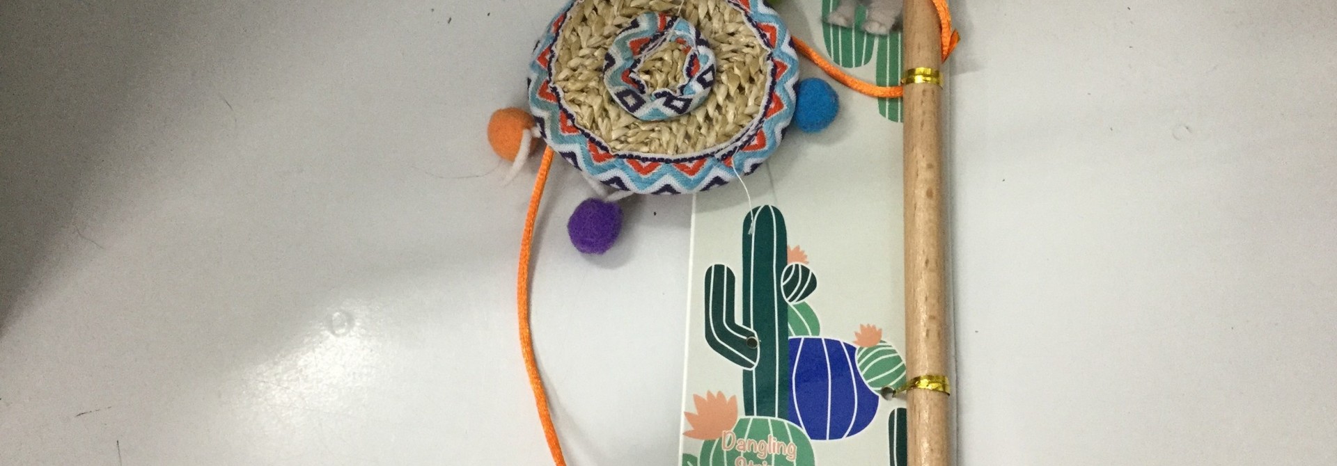 All For Paws Sombrero Wand Cat Toy