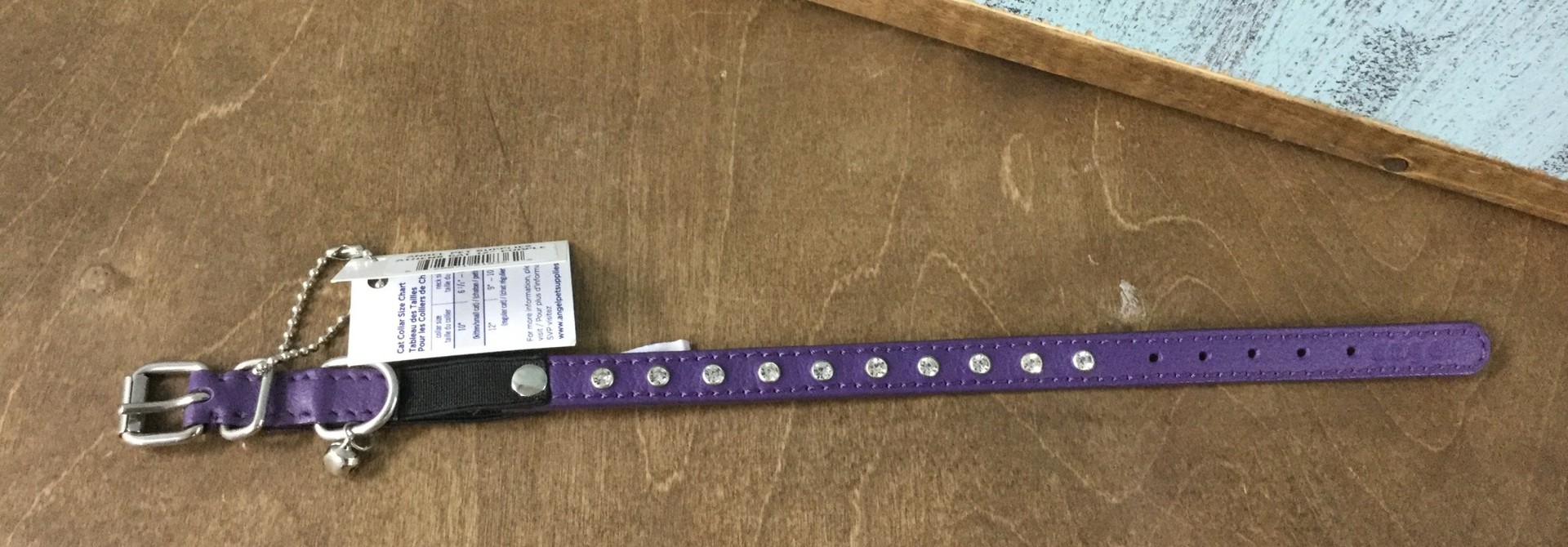 Athens Cat Collar 12'' Purple