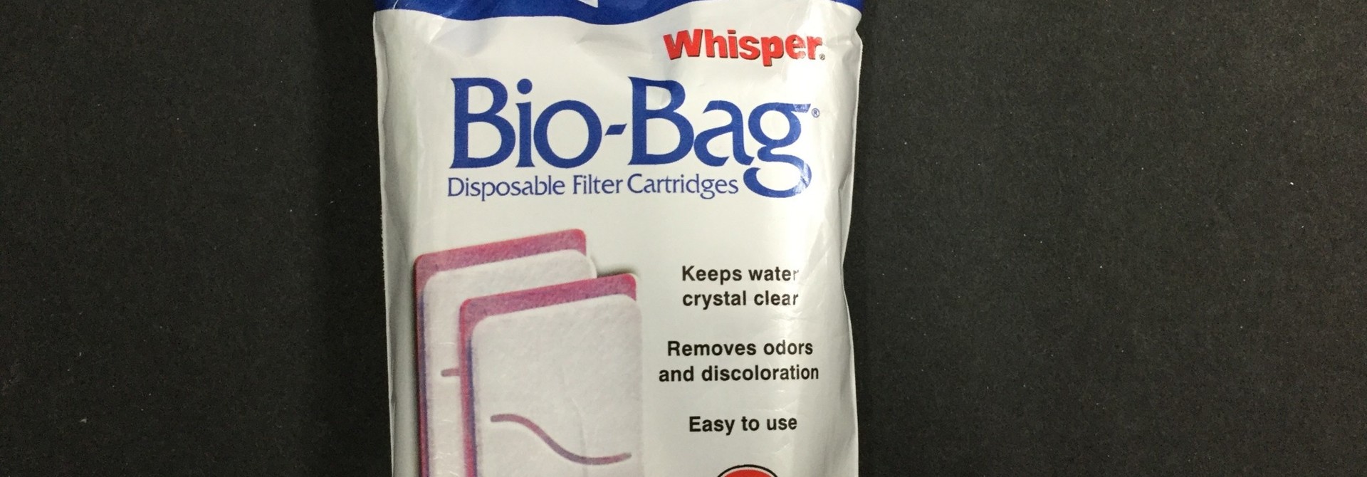 Whisper Bio Bag Filter Cartridge Small 2PK