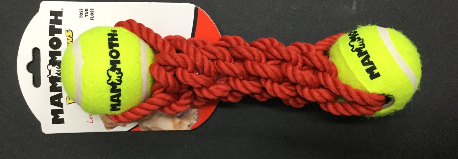 Braided Rope Bone w2 Tennis Balls 9