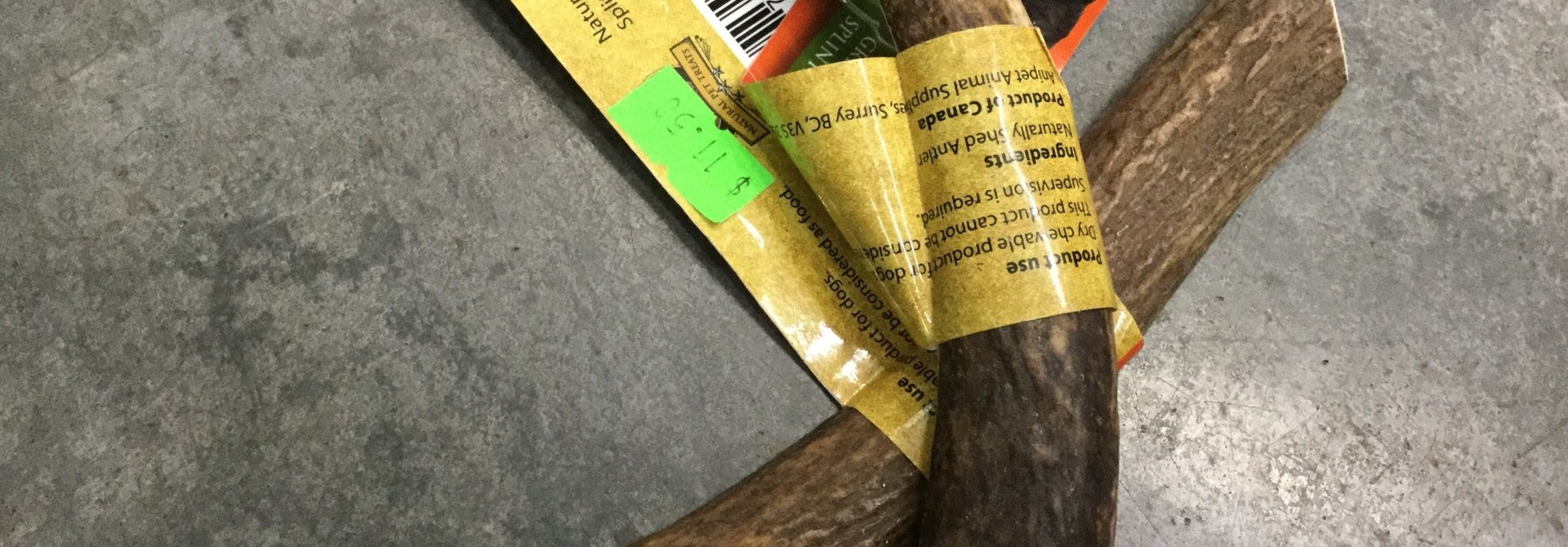 Split Elk Antler Large 5.75-6