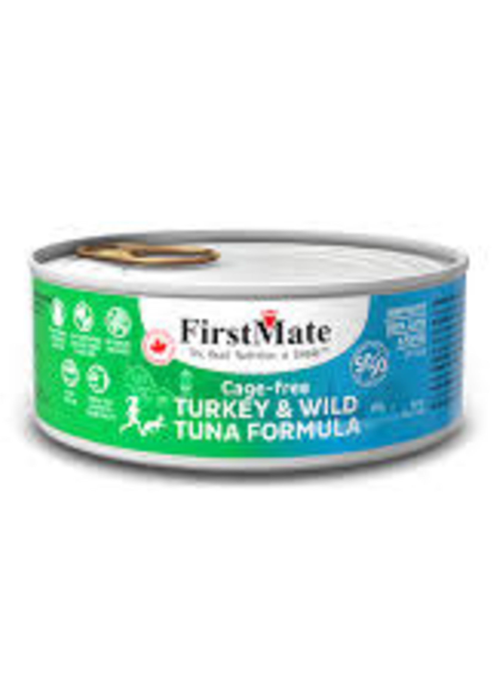 First Mate CAT  - Free-Run Turkey/Wild Tuna 5.5 oz