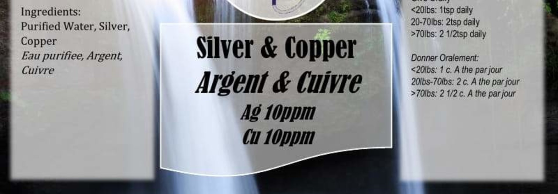 EarthMD Colloidal Silver/Copper Spray 250mL