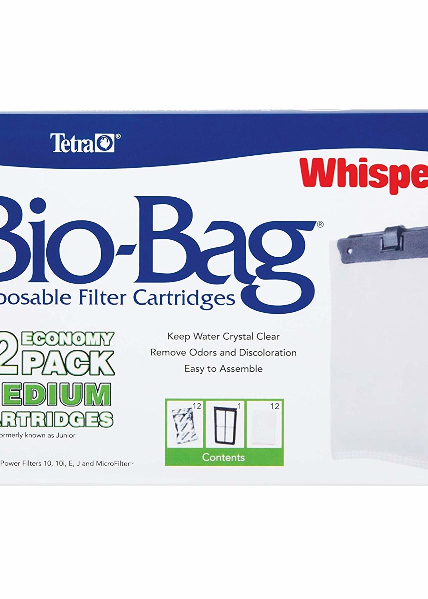 Tetra Stay Clean Bio-Bag -Medium - 12pk