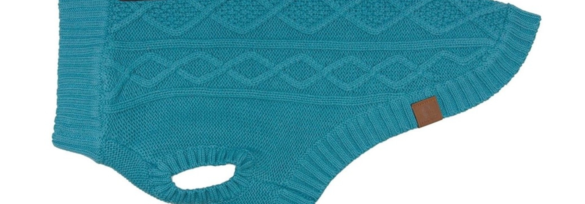 Cable Sweater XS Dark Teal