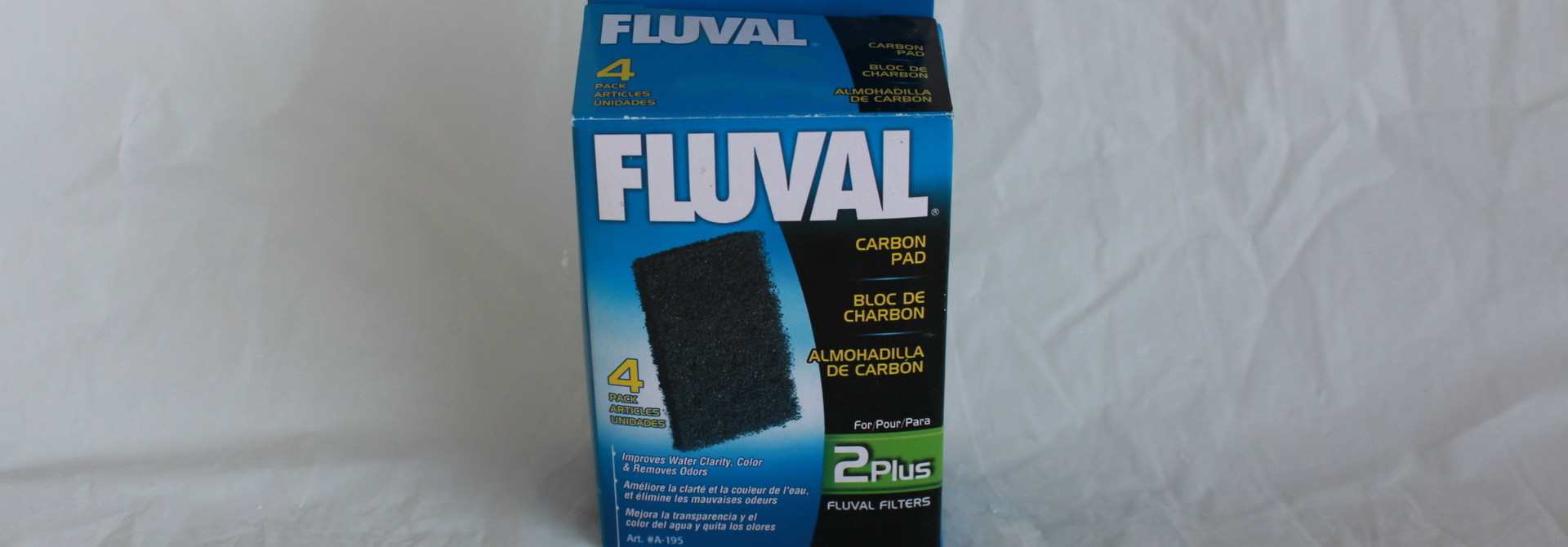 Fluval 2 Plus Special Carbon Pads, 4 pack