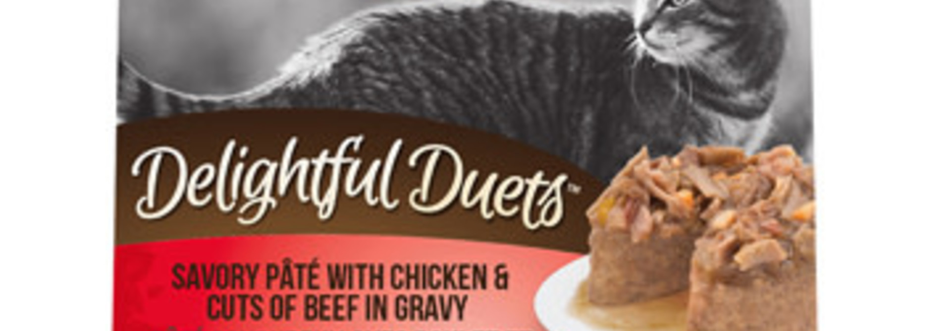 Zoe Delights Duets Pate Chicken - Beef cuts 80g