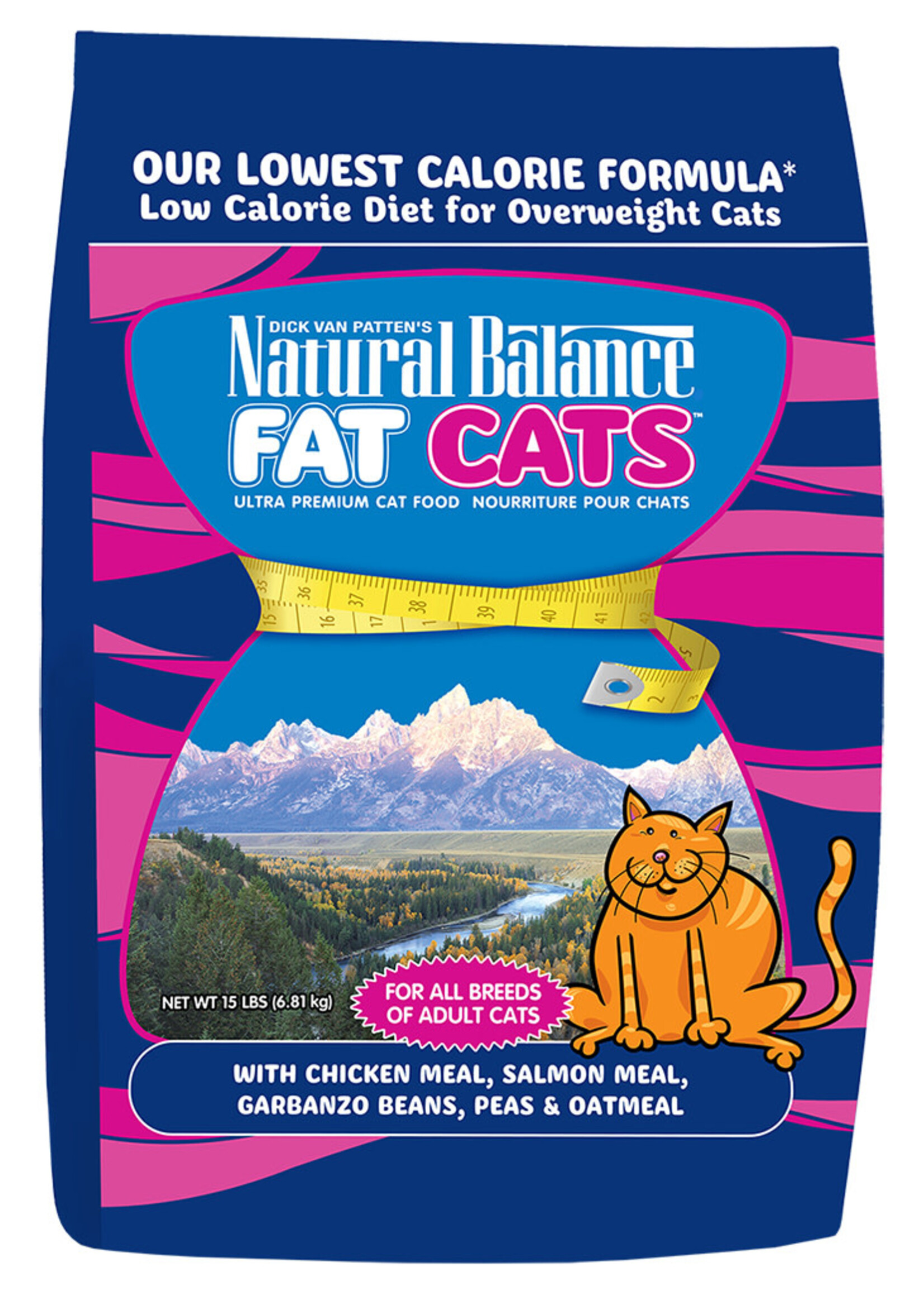 Natural Balance Fat Cats Low Calorie 15LB Cat
