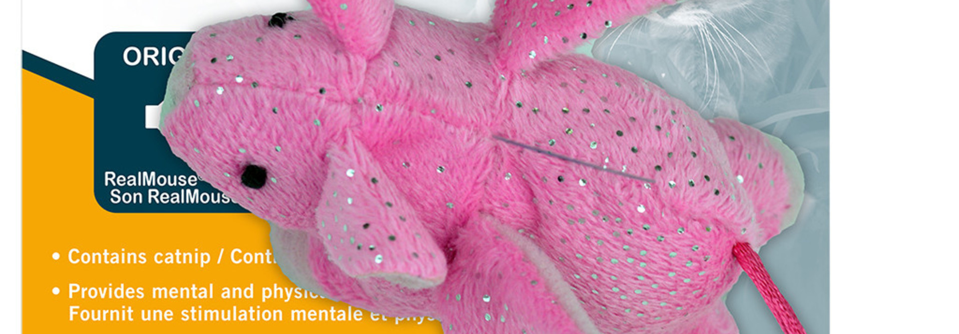 Play N Squeak Plush When Pigs Fly Catnip