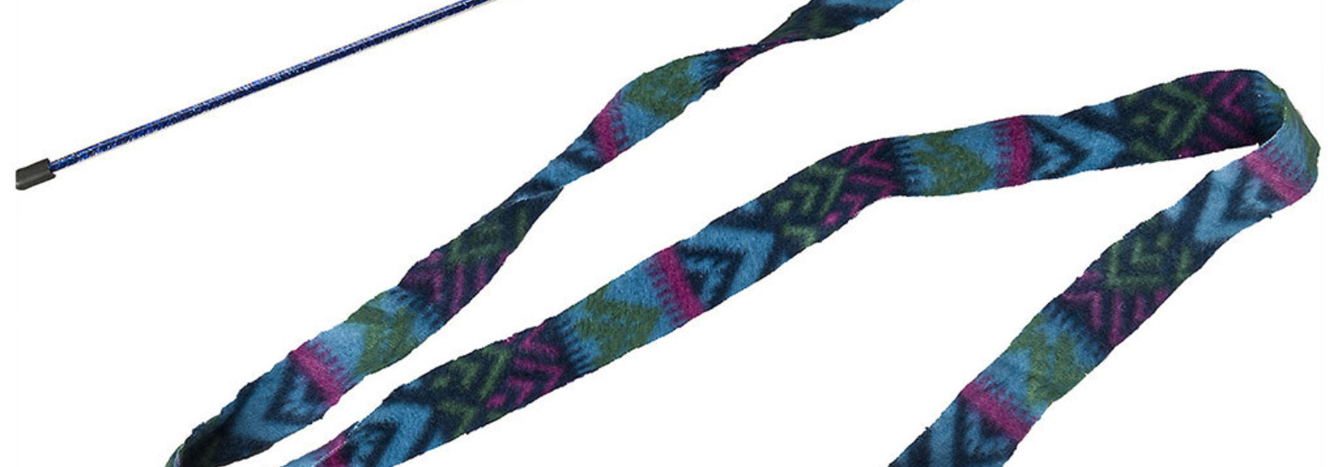 Prancer Fleece Frenzy Wand Assorted Cat