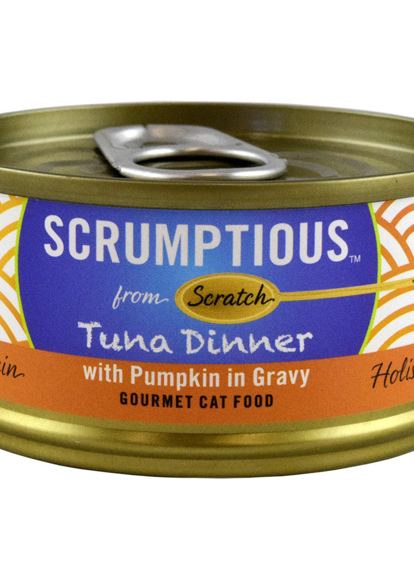 Scumptious Scrumptious Cat Food-Red Meat Tuna & Pumpkin 2.8OZ